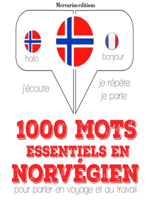 cover image of 1000 mots essentiels en norvégien